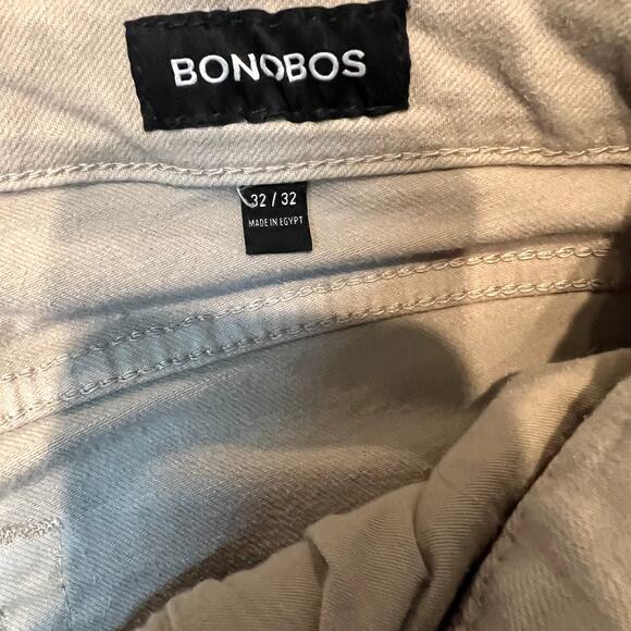 Bonobos Jeans Straight Leg Camel Tan Casual Denim Pant Trouser - 32x32 - Picture 3 of 3